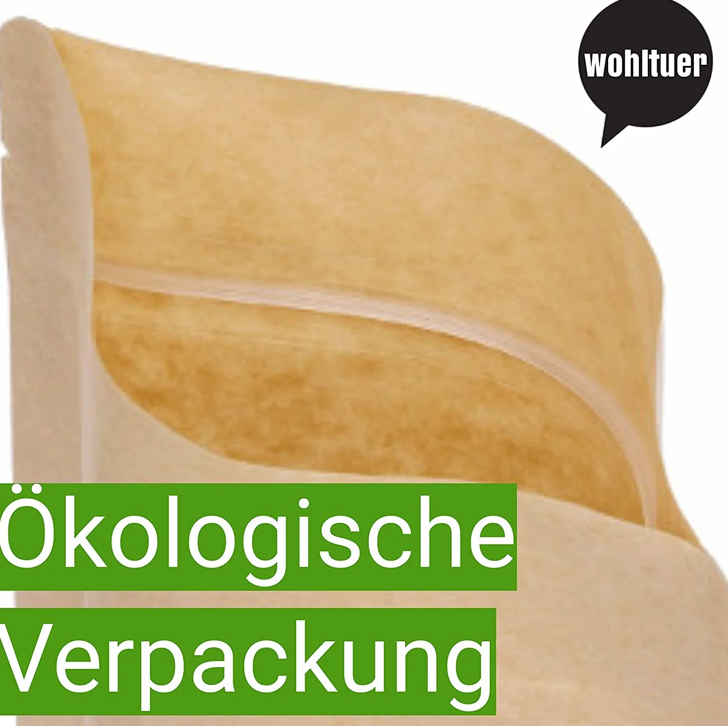 Echter Rohkakao aus der ganzen Kakaobohne + Bio Kakaopulver Raw aus Peru/Ecuador von Wohltuer