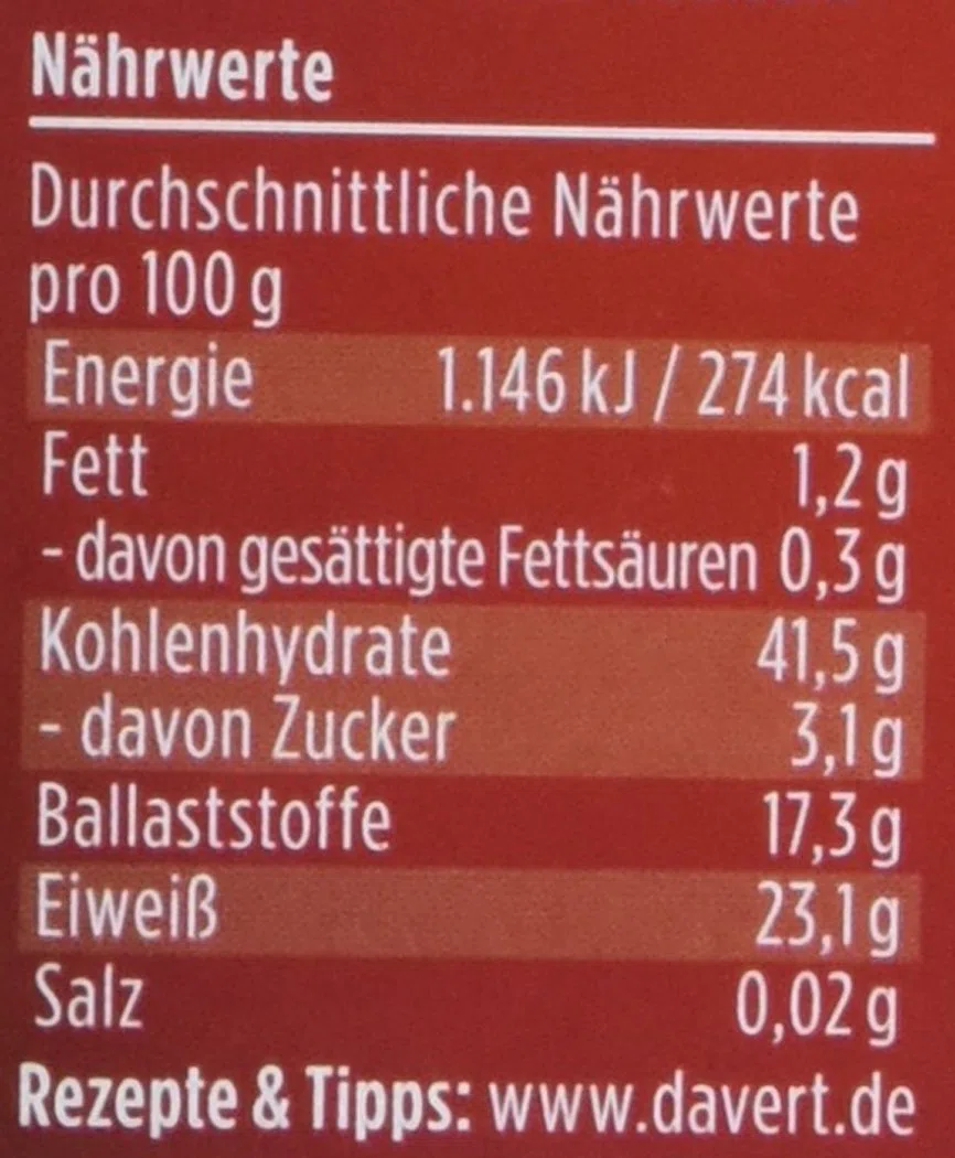 Davert Mungbohnen,4er Pack