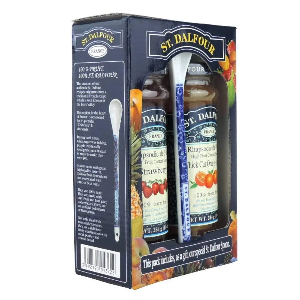 LEBENTACIÓN VARMA St Dalfour Naran/4Frut 2X284G + Spoon C/12