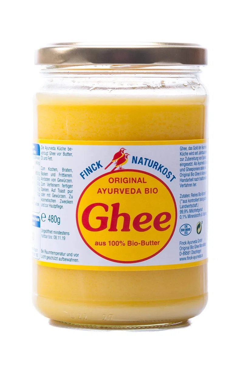 Finck Naturkost - Bio Ayurveda Ghee, 480 g (1er Pack)