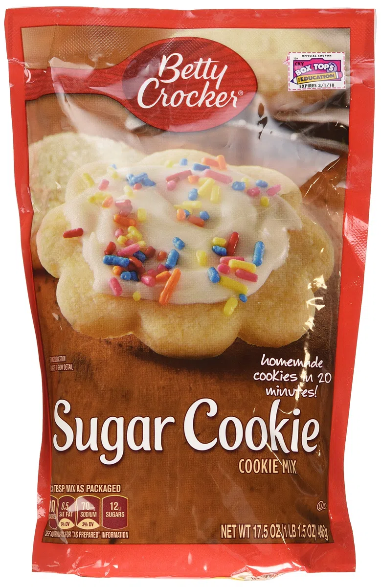 Betty Crocker Zuckerplätzchen Mischung 17.5Oz (2 Verpackungungen)