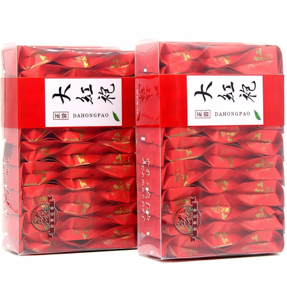Da Hong Pao -Strong Arom Big Red Robe100g (Schachtel Mit 20 Beuteln) -Chinese Famous Oolong Tea