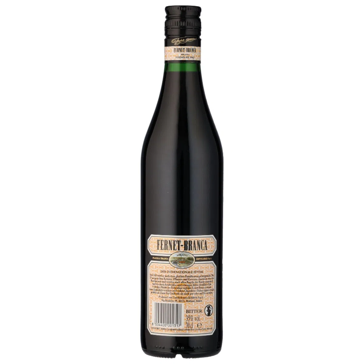 Fernet Branca - Italienischer Magenbitter mit 35% Alkohol (1 x 0,7l)
