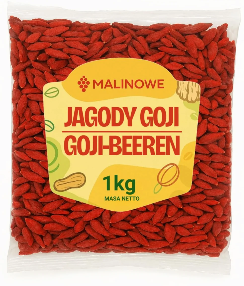 Malinowe GOJI-BEEREN 1kg Getrocknete Goji-Beeren