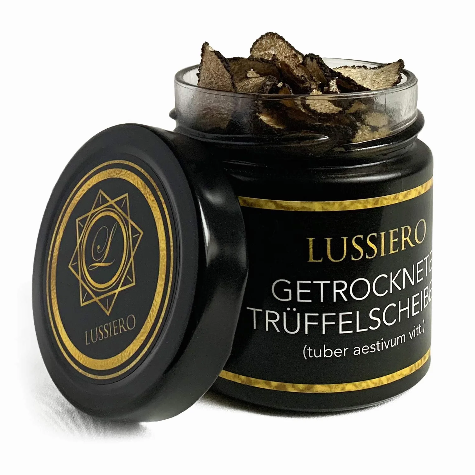 Lussiero getrocknete Sommertrüffel Tuber Aestivum vitt. Grade-A Edel Trüffel Scheiben 10g