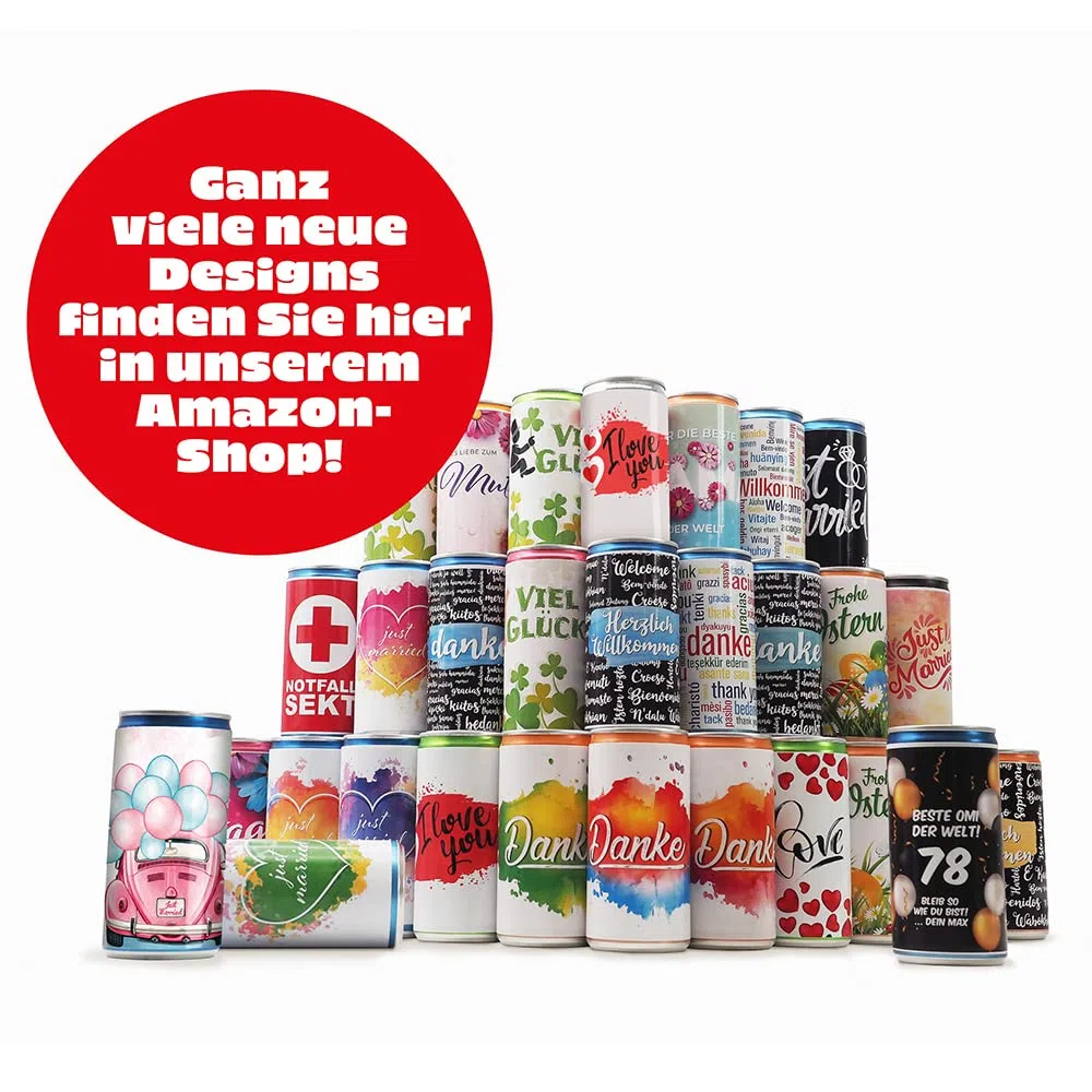 12 x City Secco 10% Vol. "Geburtstag" Mix je 200 ml EINWEGPFAND